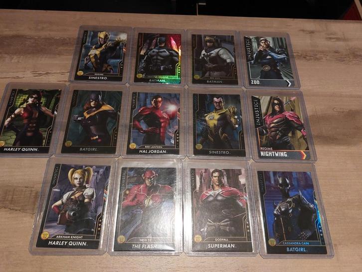 Injustice : gods among us, Hobby en Vrije tijd, Verzamelkaartspellen | Overige, Gebruikt, Meerdere kaarten, Ophalen of Verzenden