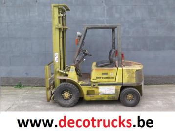 heftruck (chariot elevateur)Mitsubishi 2.5 ton diesel beschikbaar voor biedingen