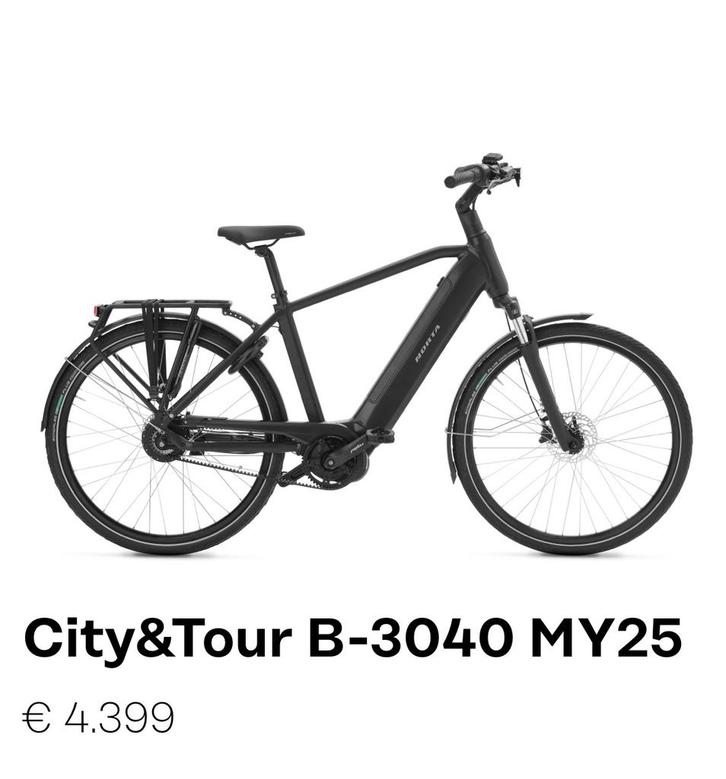 elektrische fiets B30 40, Fietsen en Brommers, Fietsen | Heren | Herenfietsen, Zo goed als nieuw, Overige merken, Ophalen
