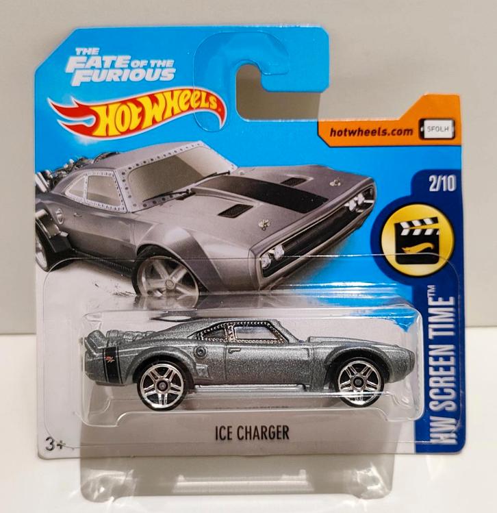 Hot Wheels Ice Charger Fast & Furious Screen Time (2017), Hobby en Vrije tijd, Modelauto's | Overige schalen, Ophalen of Verzenden