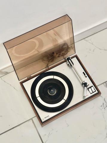 Stereo Turntable Philips 205 platenspeler, Enlèvement, Utilisé
