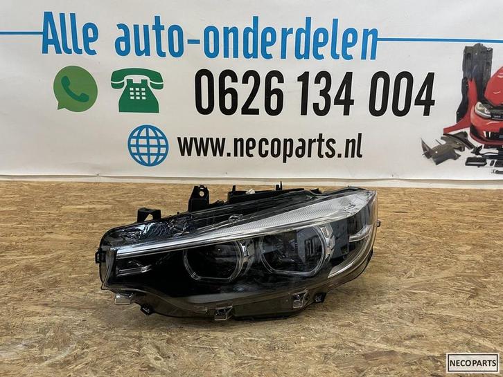 BMW F32 F33 F36 LCI VOL LED KOPLAMP LINKS ORIGINEEL 7476205, Auto-onderdelen, Verlichting, BMW, Gebruikt, Ophalen of Verzenden