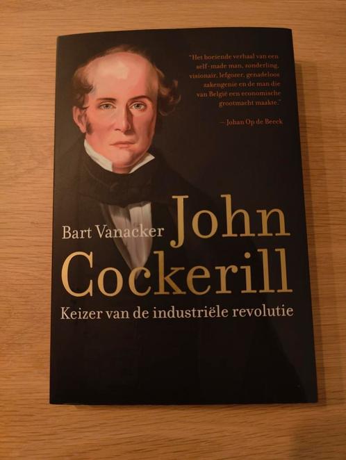 Bart Vanacker dans le rôle de John Cockerill, Livres, Livres Autre, Comme neuf, Enlèvement ou Envoi