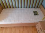 Sommier relevable tête et pieds + matelas 90 x 200 cm à sais, Comme neuf, 90 cm, Enlèvement, Une personne