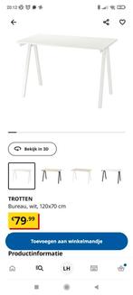 Bureau trotten Ikea nieuw, Ophalen, Nieuw