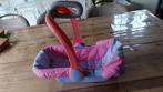 Baby Born maxi cosi, zie foto's, Kinderen en Baby's, Ophalen of Verzenden, Zo goed als nieuw