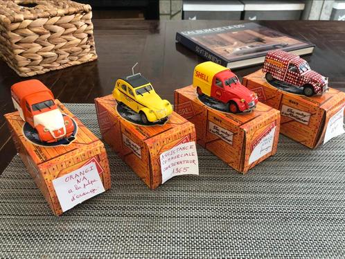 lot collection citroen 2cv norev 1/43, Hobby en Vrije tijd, Modelauto's | 1:43, Zo goed als nieuw, Auto, Norev, Ophalen