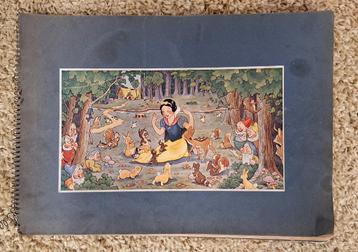 Zeldzaam prentenboek sneeuwwitje  beschikbaar voor biedingen