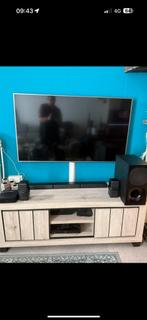 Samsung qled tv 55cm inclusief draadlose home cinema, Audio, Tv en Foto, Televisies, Ophalen, QLED, Samsung