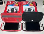 2 Nintendo Switch Oleds NIEUWSTAAT, Games en Spelcomputers, Ophalen, Nieuw, Met 3 controllers of meer, Switch OLED