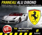 Aluminium dibond panelen 60 cm hoog, gepersonaliseerd logo., Ophalen of Verzenden, Nieuw, Reclamebord