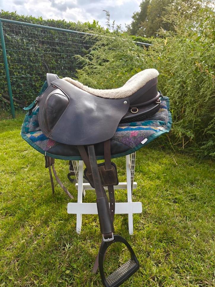 Ghost quevis piccolo zadel incl pad en beugels, Dieren en Toebehoren, Paarden en Pony's | Zadels, Zo goed als nieuw, Ophalen of Verzenden