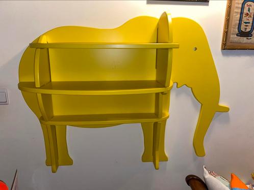 Étagère murale éléphant jaune Habitat, Kinderen en Baby's, Kinderkamer | Overige Meubels, Zo goed als nieuw, Overige typen, Ophalen