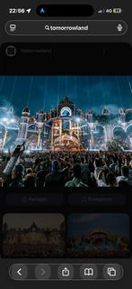 Tomorrowland 2026 billet 18 juillet, Tickets & Billets