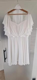 Bruidsjurk / cocktailjurk, Kleding | Dames, Trouwkleding en Trouwaccessoires, Ophalen of Verzenden, Zo goed als nieuw, Wit, Trouwjurk