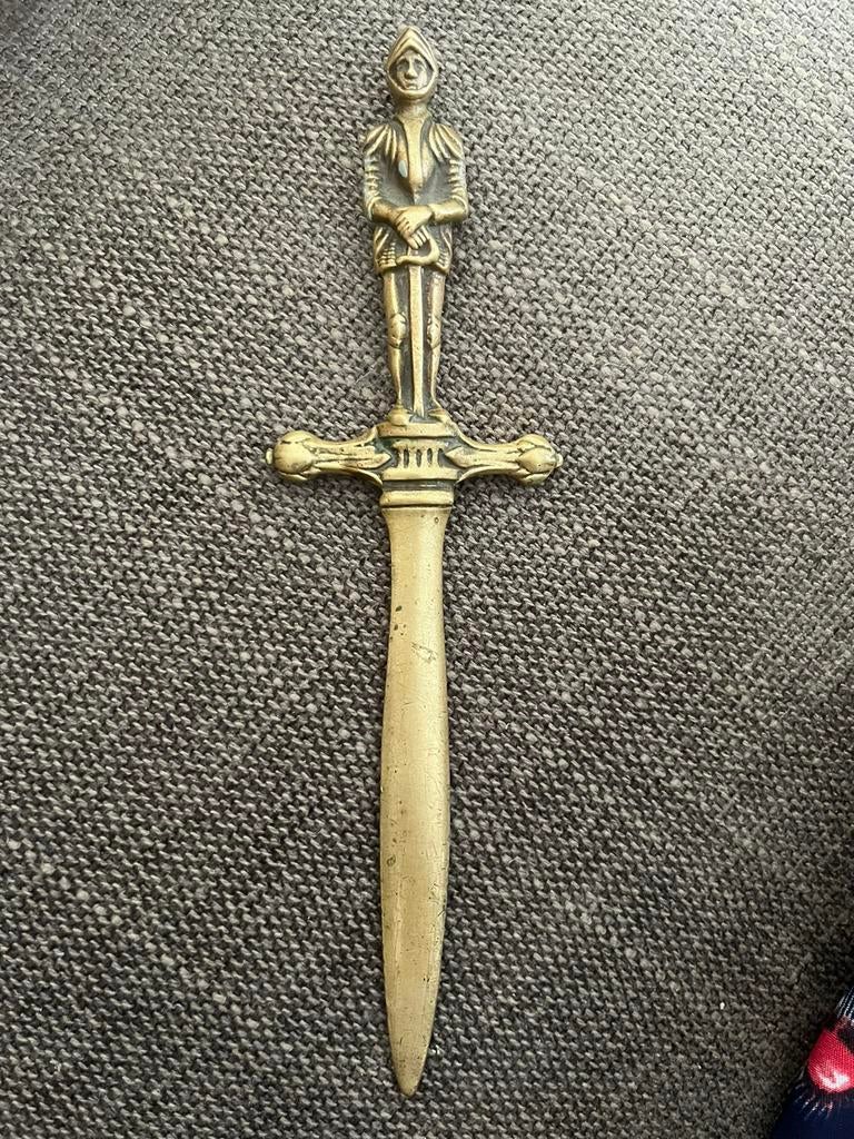 Coupe papier en laiton, Antiquités & Art, Enlèvement