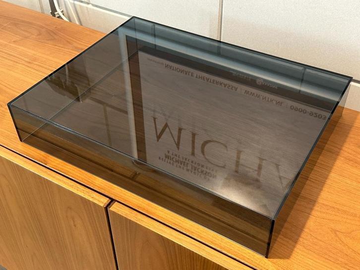 Nieuwe premium smoked stofkap Technics SL-110 & SL-1100, TV, Hi-fi & Vidéo, Tourne-disques, Neuf, Pièce tourne-disques, Technics