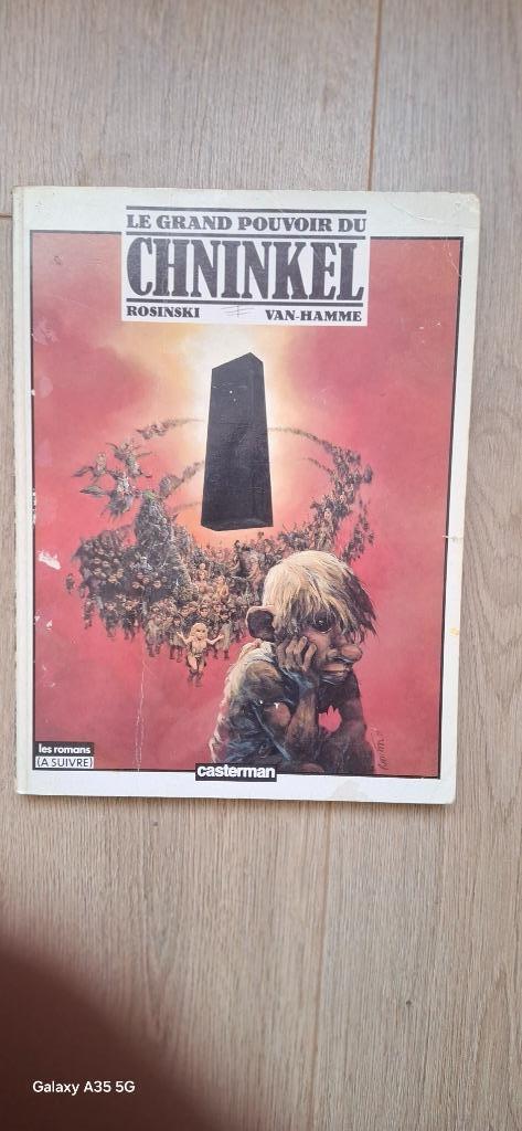 LE GRAND POUVOIR DU CHNINKEL eo rosinski vanhamme, Boeken, Stripverhalen, Gelezen, Eén stripboek, Ophalen of Verzenden
