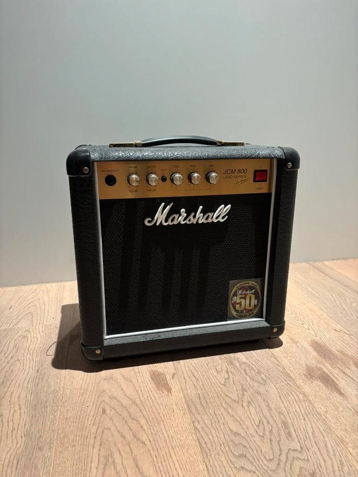 Marshall JCM800 1watt combo 50th anniversary met greenback, Muziek en Instrumenten, Versterkers | Bas en Gitaar, Zo goed als nieuw