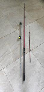 2 Decathlon Caperlan 4.20 en 3.90 hengels, Ophalen, Gebruikt