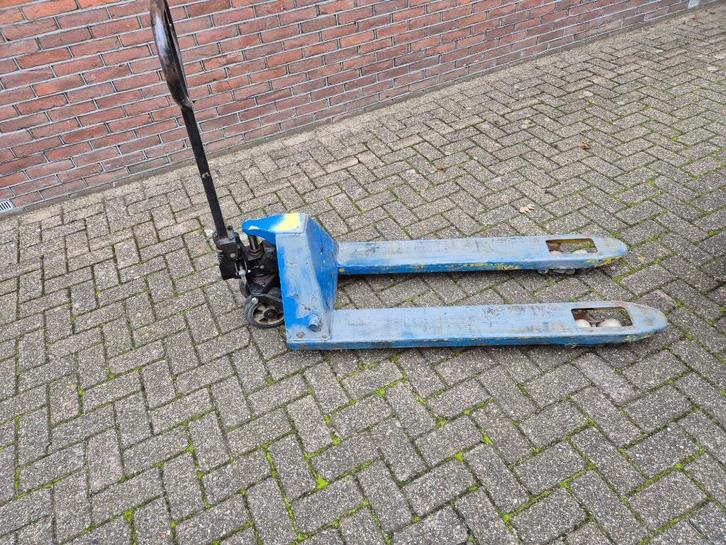 Palletwagen (pompwagen), Doe-het-zelf en Bouw, Palletwagens en Pompwagens, Gebruikt, Ophalen