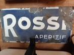 Emaille reclamebord Rossi aperitif, Utilisé, Enlèvement ou Envoi