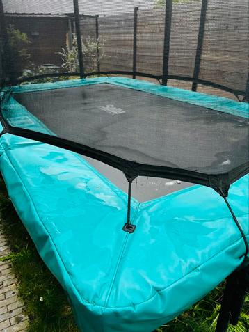 Complete Trampoline Salta 3m66 op 2m14, Kinderen en Baby's, Speelgoed | Buiten | Trampolines, Ophalen, Zo goed als nieuw