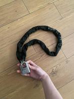 Stanley Heavy-Duty Steel Chain Lock with Padlock – 110 cm, Fietsen en Brommers, Fietsaccessoires | Fietssloten, Ophalen, Gebruikt