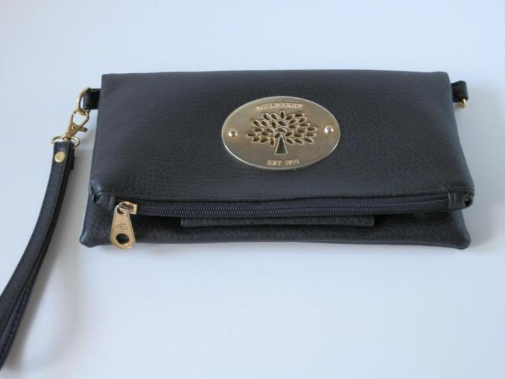 Mulberry handtas., Handtassen en Accessoires, Tassen | Damestassen, Zo goed als nieuw, Handtas, Zwart, Ophalen of Verzenden