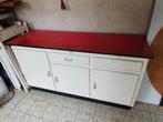 Retro dressoir kast formica, Huis en Inrichting, Ophalen, Gebruikt, 100 tot 150 cm, 25 tot 50 cm