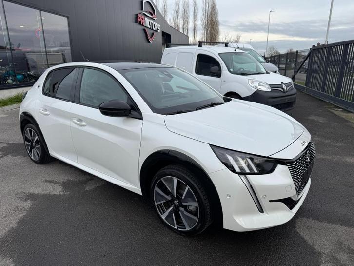 Peugeot 208 E elektrisch GT line 1st eig camera leer, Auto's, Peugeot, Bedrijf, Te koop, ABS, Achteruitrijcamera, Adaptive Cruise Control