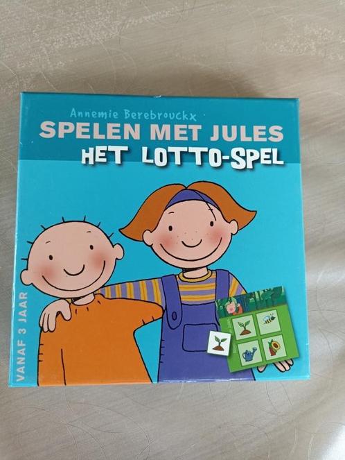 Spelen met Jules - Lottospel, Kinderen en Baby's, Speelgoed | Educatief en Creatief, Zo goed als nieuw, Puzzelen, Ontdekken, Ophalen of Verzenden