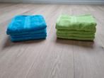 8 handdoeken Nature Mark groen en blauw, Nieuw, Blauw, Ophalen