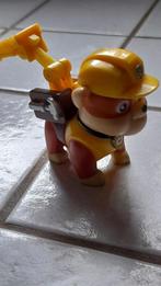 Paw Patrol, speeltje, RUBBLE, actiefiguurtje,, Ophalen of Verzenden, Zo goed als nieuw