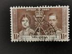 Nigeria 1937 - Koning George VI en koningin Elisabeth I, Postzegels en Munten, Postzegels | Afrika, Ophalen of Verzenden, Nigeria