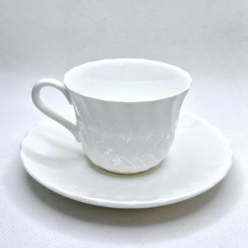 Wedgwood Candlelight - 8 espresso kopjes + 8 schoteltjes beschikbaar voor biedingen