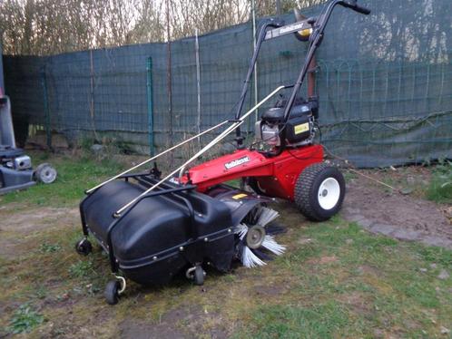 Tielburger TK 18 veegmachine met opvangbak 80cm tk18 Honda, Tuin en Terras, Bladblazers, Zo goed als nieuw, Benzine, Ophalen