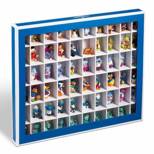 Boîte de collecte K60 avec 60 compartiments, bleu, Collections, Jouets miniatures, Neuf, Envoi