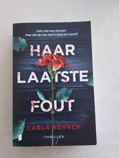 Carla Kovach, Barbara Lampe: Haar laatste fout, Livres, Thrillers, Comme neuf, Enlèvement ou Envoi