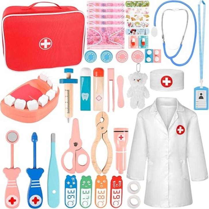 Trousse de médecin pour enfants, jeu de docteur, LIVRAISON R, Enfants & Bébés, Jouets | Éducatifs & Créatifs, Neuf, Découverte