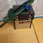 visbak met hengel en leefnet, Ophalen, Gebruikt