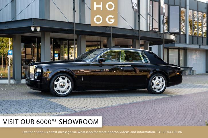 Rolls-Royce Phantom VII 6.75 V12 (bj 2007, automaat), Auto's, Rolls-Royce, Bedrijf, Te koop, Phantom, Lederen bekleding, Benzine