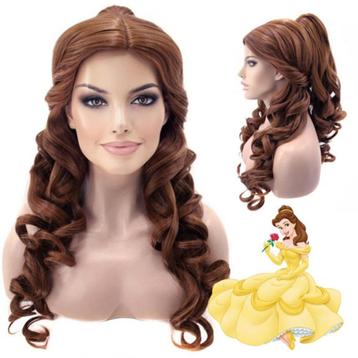 Disney Beauty and the Beast - Belle pruik beschikbaar voor biedingen