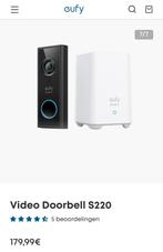 Eufy video doorbell S220 2k camera deurbel met Homebase, Ophalen, Zo goed als nieuw