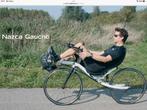 Nazca Gaucho Tour 28 met aerostuur - ligfiets, Vélos & Vélomoteurs, Vélos | Vélos couchés, Enlèvement ou Envoi, Comme neuf, Guidon haut