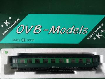 OVB MODELS - Voiture de tourisme NMBS/SNCB, Enlèvement, Neuf, Courant continu, Wagon