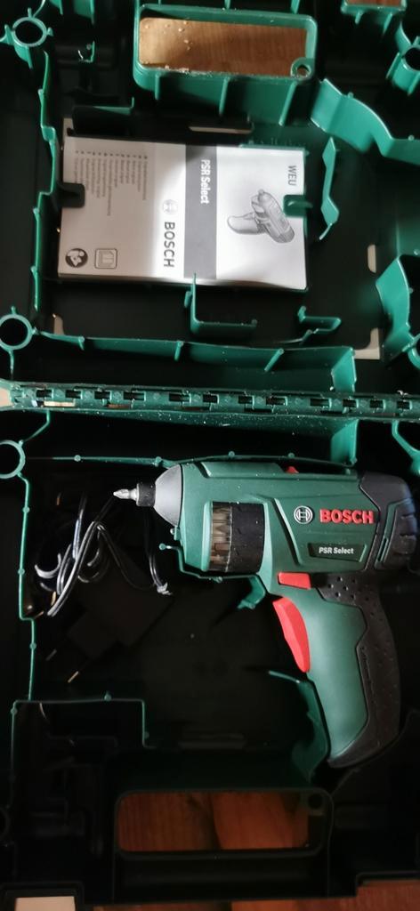 Bosch PSR Select 3.6V, Doe-het-zelf en Bouw, Gereedschap | Boormachines, Nieuw, Boor- en Schroefmachine, Minder dan 400 watt, Ophalen