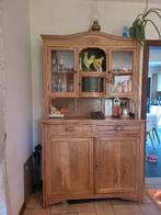 Magnifique Buffet / Vaisselier 2 corps en bois massif, Maison & Meubles, Armoires | Buffets, Ancien, Avec tablette(s), 150 à 200 cm