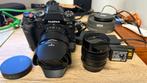 Fujifilm XT2 + XF 16mm 1.4 R WR + XF 35mm 1.4 R + VPB (Grip), Audio, Tv en Foto, Foto | Lenzen en Objectieven, Ophalen, Gebruikt