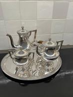 Verzilverd koffie- en theeservies, Antiek en Kunst, Ophalen of Verzenden